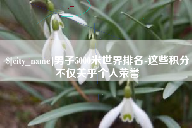 玉溪男子5000米世界排名-这些积分不仅关乎个人荣誉