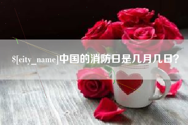 玉溪中国的消防日是几月几日？