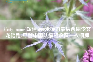 玉溪短道5000米接力最后两圈李文龙陪跑-尽管中国队最终收获一枚铜牌