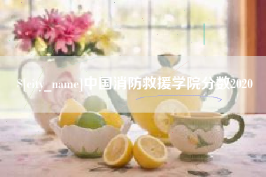 玉溪中国消防救援学院分数2020