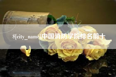 玉溪中国消防学院排名前十