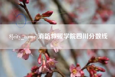 玉溪消防救援学院四川分数线
