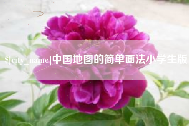 玉溪中国地图的简单画法小学生版