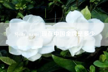 玉溪现在中国金牌是多少