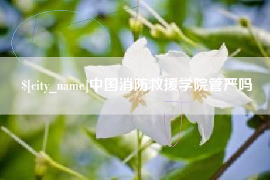 玉溪中国消防救援学院管严吗
