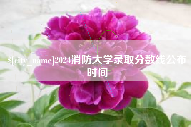玉溪2024消防大学录取分数线公布时间