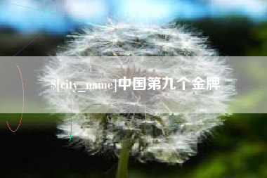 玉溪中国第九个金牌