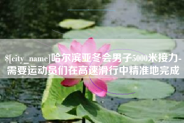 玉溪哈尔滨亚冬会男子5000米接力-需要运动员们在高速滑行中精准地完成