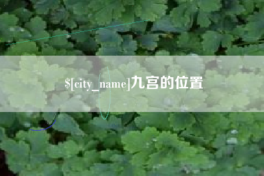 玉溪九宫的位置