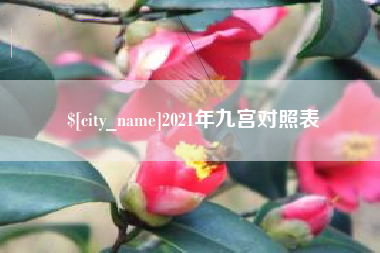玉溪2021年九宫对照表