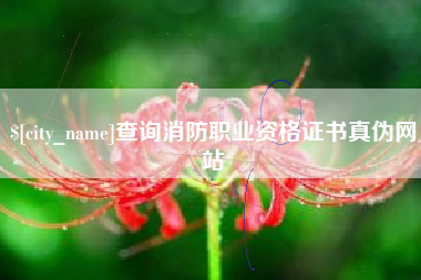 玉溪查询消防职业资格证书真伪网站