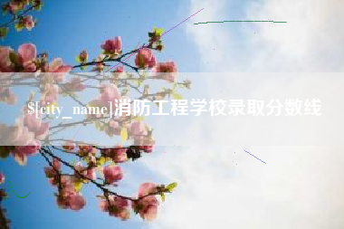 玉溪消防工程学校录取分数线