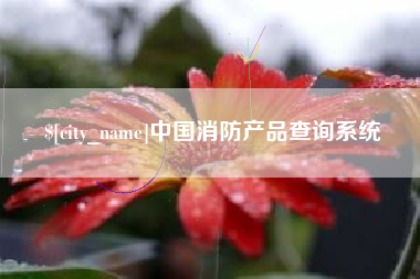 玉溪中国消防产品查询系统
