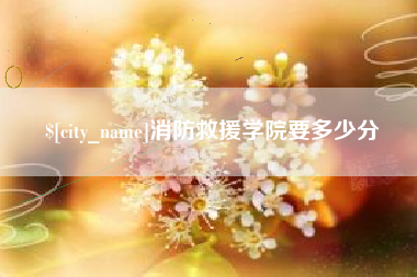 玉溪消防救援学院要多少分